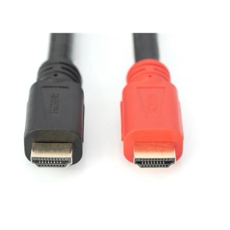 Digitus | High Speed HDMI Cable with Signal Amplifier | DB-330118-100-S | HDMI Male (type A) | HDMI Male (type A) | HDMI to HDMI