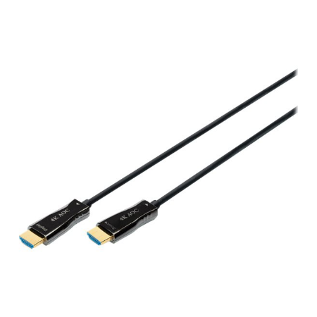 Digitus | HDMI AOC Hybrid-Fiber Connection Cable | AK-330125-100-S | HDMI Male (type A) | HDMI Male (type A) | HDMI to HDMI | 10