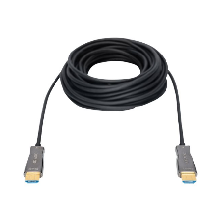 Digitus | HDMI AOC Hybrid-Fiber Connection Cable | AK-330125-100-S | HDMI Male (type A) | HDMI Male (type A) | HDMI to HDMI | 10