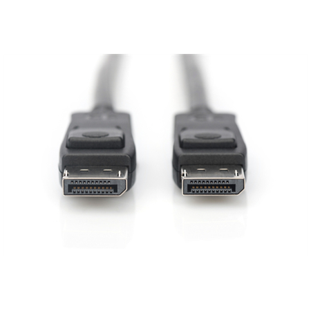Digitus | DisplayPort Connection Cable | AK-340106-010-S | DisplayPort to DisplayPort DisplayPort Male (Version 1.3/1.4) | Displ
