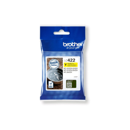 Brother LC422Y | Ink Cartridge | Yellow