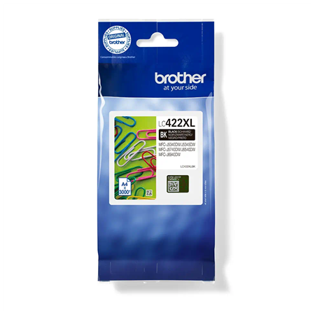 Brother LC422XLBK | Ink Cartridge | Black