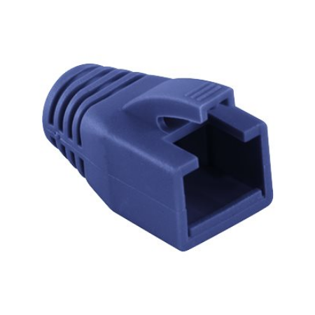 Logilink | RJ45 Plug Strain Relief Boot, 8.0mm (50 pcs.) | MP0035B | Blue