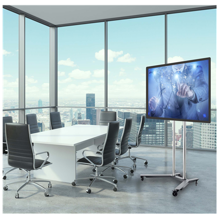 EDBAK | TR1C-B | Trolleys & Stands | 40-75 " | Maximum weight (capacity) 80 kg | Black