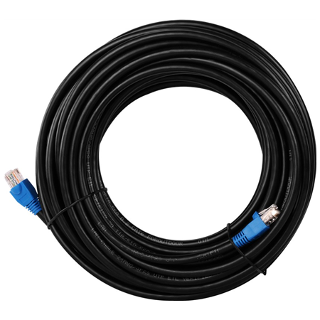 CAT 6 Outdoor-patch cable U/UTP | 94389 | Prewired, unshielded LAN cable with RJ45 plugs for connecting network components; Doub