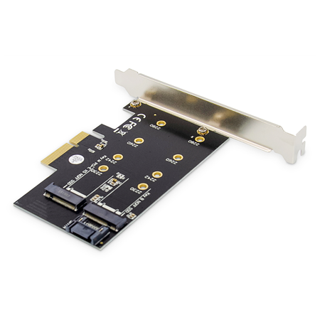 Digitus | M.2 NGFF / NVMe SSD PCI Express 3.0 (x4) Add-On Card | DS-33170