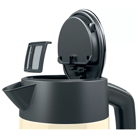 Bosch | Kettle | TWK4P437 | Electric | 2400 W | 1.7 L | Stainless steel | Beige