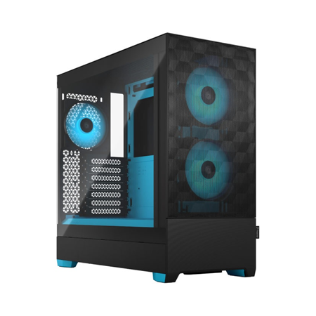Fractal Design | Pop Air RGB | Side window | Cyan Core TG Clear Tint | ATX, mATX, Mini ITX | Power supply included No | ATX