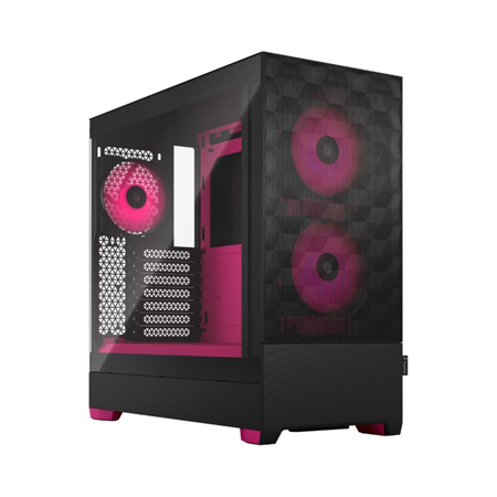 Fractal Design | Pop Air RGB | Side window | Magenta Core TG Clear Tint | ATX, mATX, Mini ITX | Power supply included No | ATX