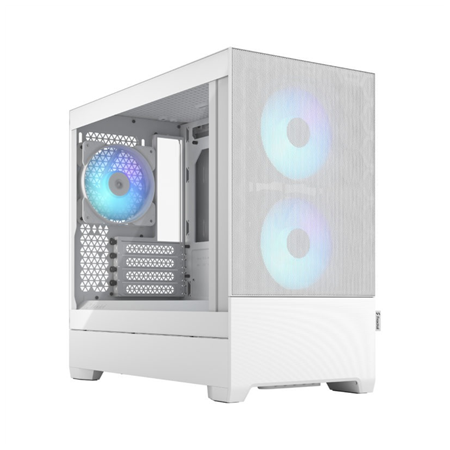 Fractal Design | Pop Mini Air RGB | Side window | White TG Clear Tint | mATX, Mini ITX | Power supply included No | ATX