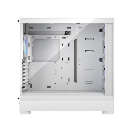 Fractal Design | Pop XL Air RGB | Side window | White TG Clear Tint | E-ATX up to 280 mm, ATX , mATX, Mini ITX | Power supply in