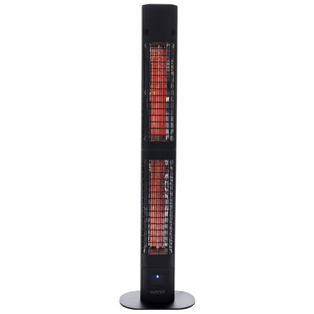 SUNRED | Heater | RD-DARK-3000L, Valencia Dark Lounge | Infrared | 3000 W | Black | IP55