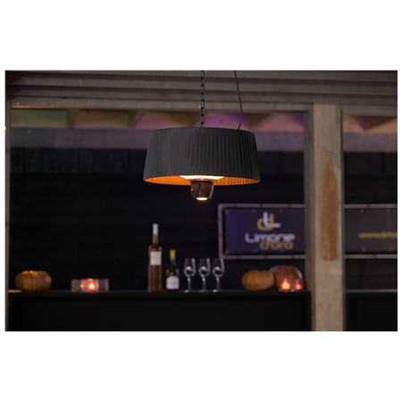 SUNRED | Heater | ARTIX C-HB, Compact Bright Hanging | Infrared | 1500 W | Black | IP24