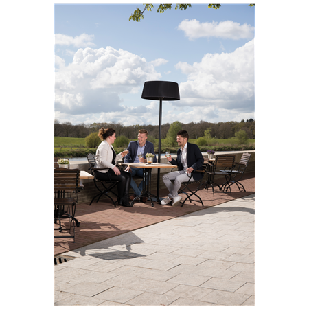 SUNRED | Heater | ARTIX SB BASIC, Bright Standing | Infrared | 2100 W | Black | IP44