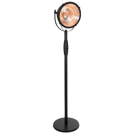 SUNRED | Heater | RSS19, Indus Bright Standing | Infrared | 2100 W | Black | IP54