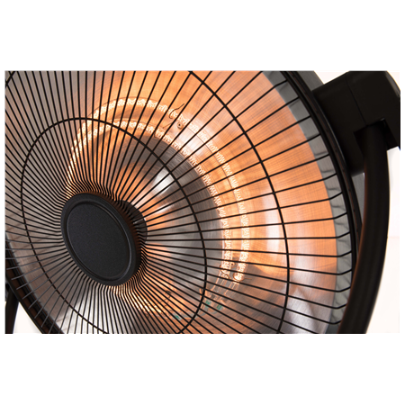 SUNRED | Heater | RSS16, Retro Bright Standing | Infrared | 2100 W | Black | IP54