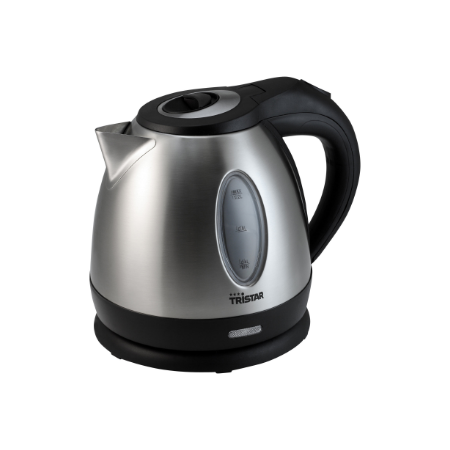 Tristar | Jug Kettle | WK-1323 | Standard | 1500 W | 1.2 L | Stainless steel | 360° rotational base | Silver