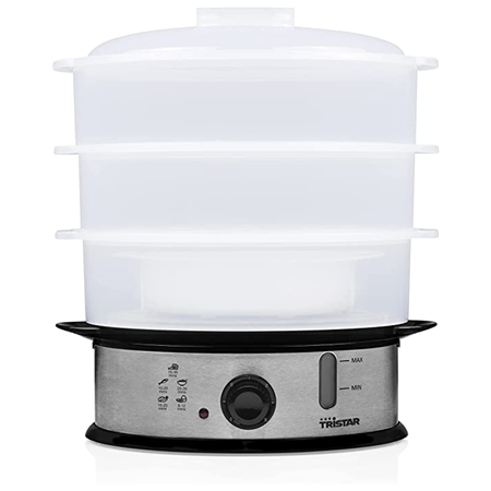 Tristar | Food Steamer | VS-3914 | Silver | 1200 W | Capacity 11 L | Number of baskets 3