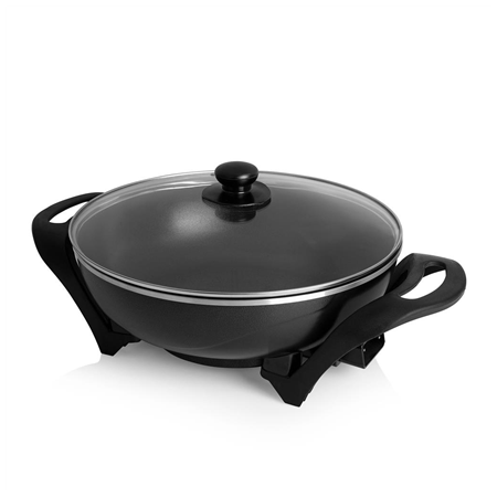Tristar | Electric Wok | PZ-9130 | 1500 W | Stainless steel | 4.5 L | Black
