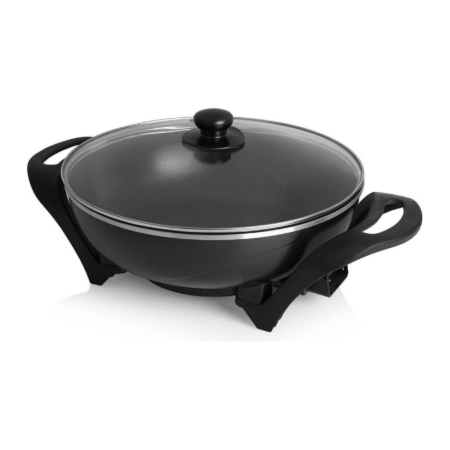 Tristar | Electric Wok | PZ-9130 | 1500 W | Stainless steel | 4.5 L | Black