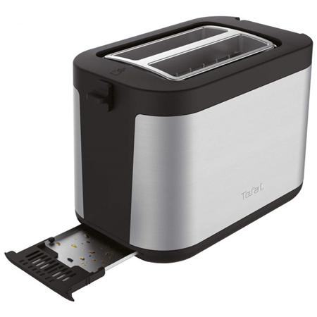 TEFAL | Toaster | TT340830 | Number of slots 2 | Housing material Stainless steel | Stainless Steel/Black