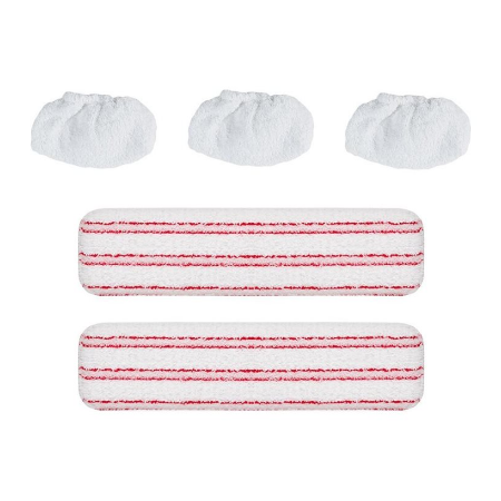 Polti | Vaporetto Kit of 2 Cloths and 3 Sockettes | PAEU0324