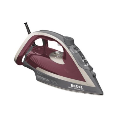 TEFAL | FV6870E0 | Steam Iron | 2800 W | Water tank capacity 270 ml | Continuous steam 40 g/min | Red/Grey