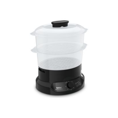 TEFAL | Food Steamer | VC139810 | Black | 800 W | Capacity 6 L | Number of baskets 2