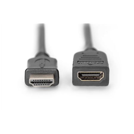Digitus | HDMI High Speed extension cable | AK-330201-050-S | Type A M/F HDMI Female (type A) | HDMI Male (type A)