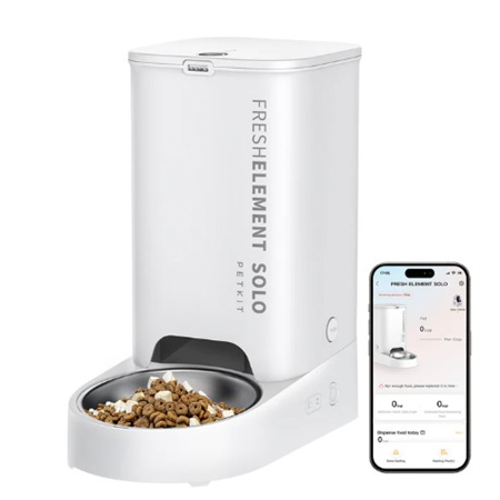 PETKIT | Feeder | P570 (D4) Fresh Element Solo | Capacity 3 L | White