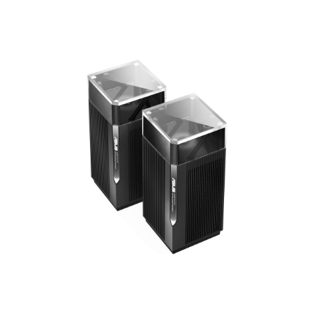 Wireless Wifi 6E Tri-band Gigabit Router | ZenWiFi Pro ET12 (2-Pack) | 802.11ax | 1148+4804+4804 Mbit/s | 10/100/1000/11000 Mbit