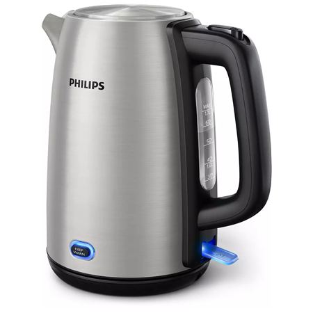 Philips | Kettle | HD9353/90 Viva Collection | Electric | 1740-2060 W | 1.7 L | Stainless steel | 360° rotational base | Stainle