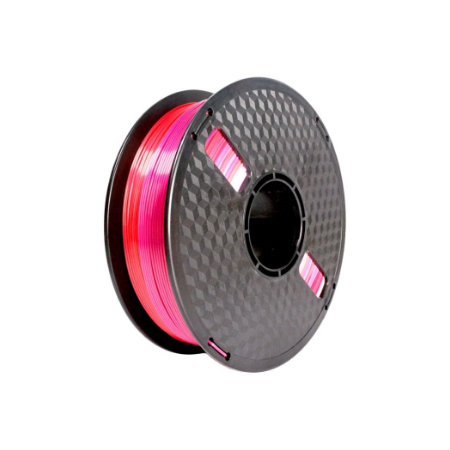Flashforge Filament, PLA Silk Rainbow | 3DP-PLA-SK-01-RP | 1.75 mm diameter, 1kg/spool | Red/Purple