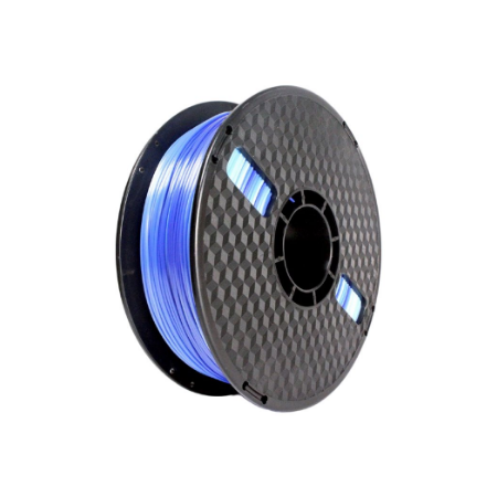 Flashforge Filament, PLA Silk Ice | 3DP-PLA-SK-01-ICE | 1.75 mm diameter, 1kg/spool | Ice blue + Dark blue