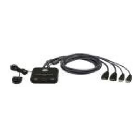 Aten | 2-Port USB FHD HDMI Cable KVM Switch | CS22HF