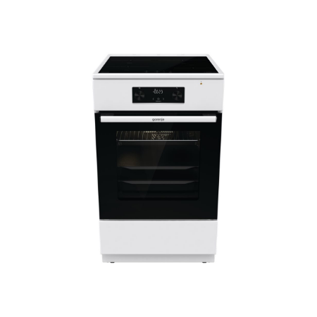 Gorenje | Cooker | GEIT5C60WPG | Hob type Induction | Oven type Electric | White | Width 50 cm | Grilling | Depth 59.4 cm | 70 L