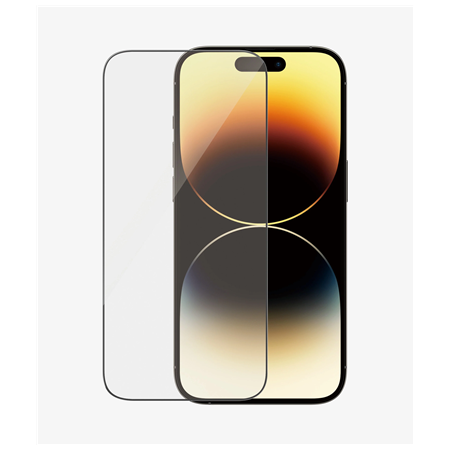 PanzerGlass | Screen protector | Apple | iPhone 14 Pro | Glass | Clear | Ultra-Wide Fit; Easy installation; Fingerprint resistan