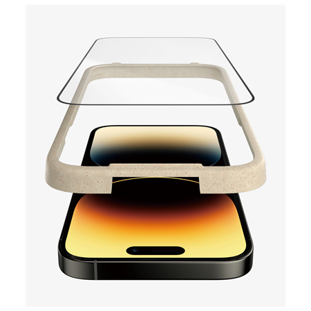 PanzerGlass | Screen protector | Apple | iPhone 14 Pro | Glass | Clear | Ultra-Wide Fit; Easy installation; Privacy Filter; Fing