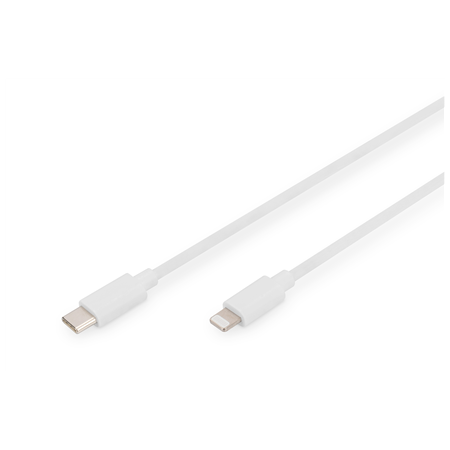Digitus | Lightning to USB-C data/charging cable | DB-600109-020-W | USB-C to Lightning Apple Lightning 8-pin | USB C