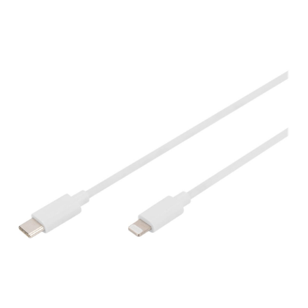 Digitus | Lightning to USB-C data/charging cable | DB-600109-020-W | USB-C to Lightning Apple Lightning 8-pin | USB C