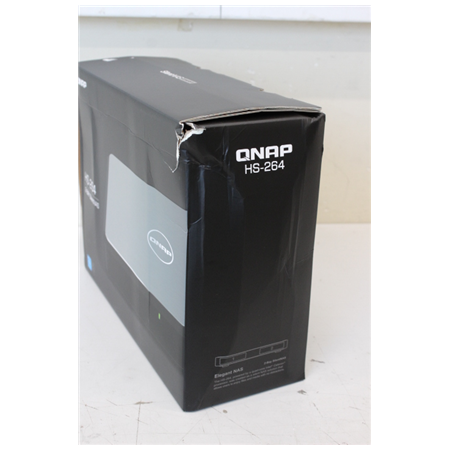 SALE OUT. | SALE OUT. QNAP | 2-Bay SATA fanless home NAS | HS-264 | Up to 2 SATA 6Gb/s, 3Gb/s | Intel Celeron | N5105 4-core/4-t