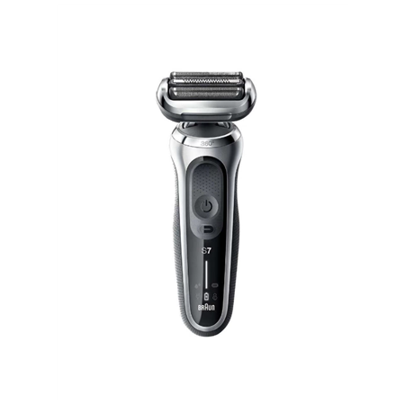 Braun | Shaver | 71-S7200cc | Operating time (max) 50 min | Wet & Dry | Silver/Black