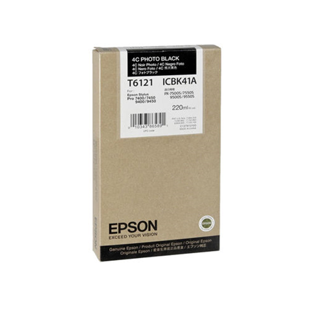 Epson T612100 | Ink cartrige | Photo Black