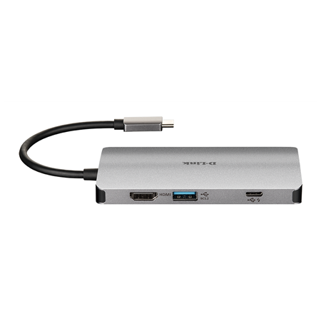 D-Link | 8-in-1 USB-C Hub with HDMI/Ethernet/Card Reader/Power Delivery | DUB-M810 | USB hub | USB Type-C