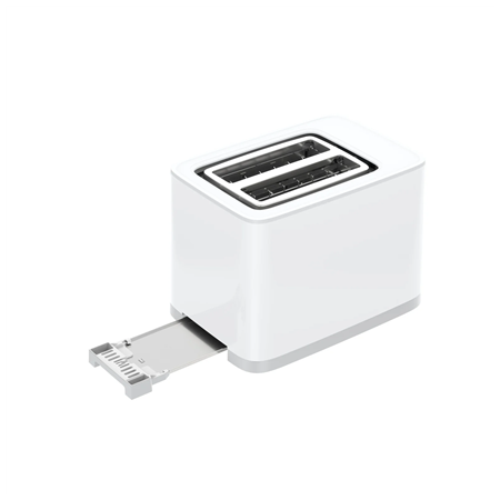 TEFAL | Toaster | TT693110 | Power 850 W | Number of slots 2 | Housing material Plastic | White