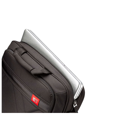 Case Logic | DLC117 | Casual Laptop Bag | Fits up to size 17 " | Laptop Bag | Black | Shoulder strap