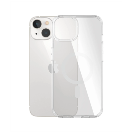 PanzerGlass | HardCase MagSafe Compatible | Back protection | Apple | iPhone 14/13 | 100% Recycled Polyurethane (TPU) | Clear |