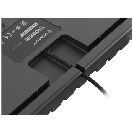 Genesis | THOR 303 TKL | Gaming Keyboard | Wired | Mechanical | RGB LED light | US | USB-A | Replaceable "HOT SWAP" Switches