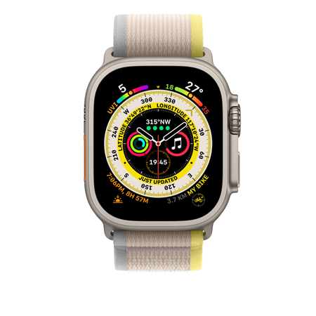 Apple | Trail Loop - S/M | 49 | Yellow/Beige | Nylon | Strap fits 130–180mm wrists