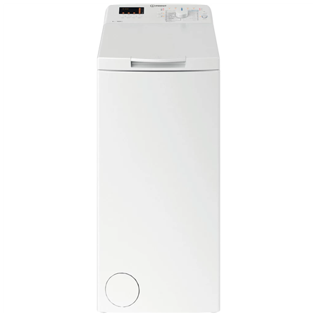 INDESIT | Washing machine | BTW S60400 EU/N | Energy efficiency class C | Top loading | Washing capacity 6 kg | 951 RPM | Depth